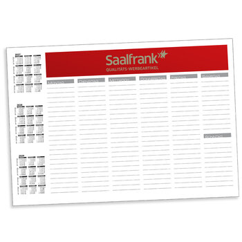 Schreibunterlage mit Kalender 2027/2028